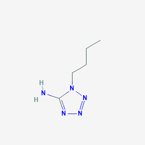 molecular formula C5H11N5 B1296112 1-butyl-1H-tetrazol-5-amine CAS No. 6280-31-5