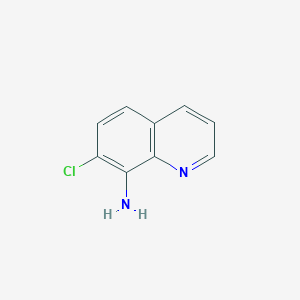 molecular formula C9H7ClN2 B1296123 7-Chloroquinolin-8-amine CAS No. 6338-98-3