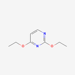molecular formula C8H12N2O2 B1296124 2,4-二乙氧基嘧啶 CAS No. 20461-60-3