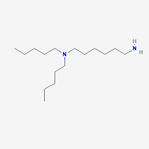 molecular formula C16H36N2 B1296128 n,n-Dipentylhexane-1,6-diamine CAS No. 5429-67-4