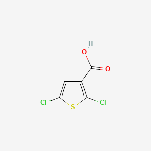 molecular formula C5H2Cl2O2S B1296130 2,5-二氯噻吩-3-羧酸 CAS No. 36157-41-2