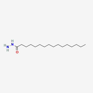 molecular formula C16H34N2O B1296134 Palmitohydrazide CAS No. 2619-88-7