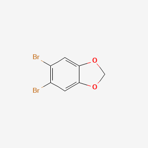 molecular formula C7H4Br2O2 B1296138 5,6-Dibromo-1,3-benzodioxole CAS No. 5279-32-3
