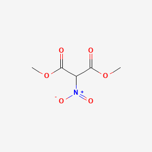 molecular formula C5H7NO6 B1296143 二甲基硝基丙二酸酯 CAS No. 5437-67-2