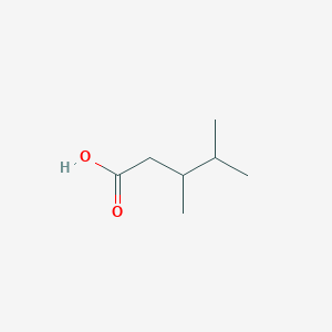 molecular formula C7H14O2 B1296145 3,4-Dimethylpentanoic acid CAS No. 3302-06-5