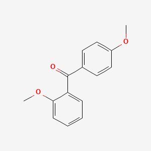 molecular formula C15H14O3 B1296146 2,4'-二甲氧基二苯甲酮 CAS No. 5449-69-4