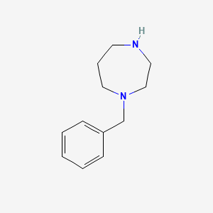 molecular formula C12H18N2 B1296151 1-Benzyl-1,4-diazepane CAS No. 4410-12-2