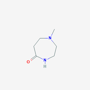 molecular formula C6H12N2O B1296152 1-Methyl-1,4-diazepan-5-one CAS No. 5441-40-7