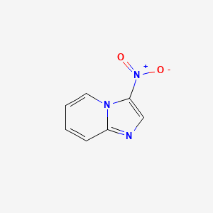 molecular formula C7H5N3O2 B1296164 3-Nitroimidazo[1,2-a]pyridine CAS No. 4926-45-8