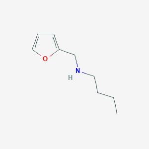 molecular formula C9H15NO B1296176 N-(furan-2-ylmethyl)butan-1-amine CAS No. 88230-53-9