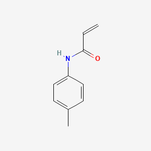 molecular formula C10H11NO B1296179 N-(p-tolyl)acrylamide CAS No. 7766-36-1