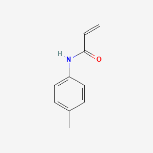 molecular formula C10H11NO B1296179 p-Acrylotoluidide CAS No. 7766-36-1