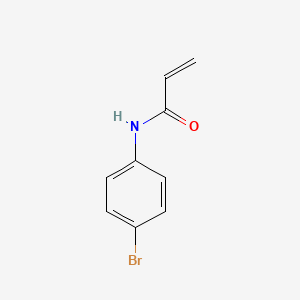 molecular formula C9H8BrNO B1296180 N-(4-溴苯基)丙烯酰胺 CAS No. 13997-69-8