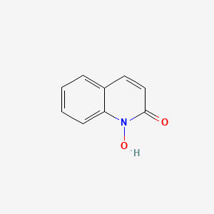 molecular formula C9H7NO2 B1296184 1-Hydroxy-2(1H)-quinolinone CAS No. 58-57-1