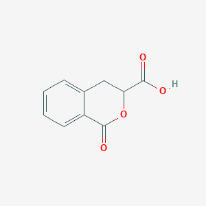 molecular formula C10H8O4 B1296186 1-Oxo-isochroman-3-carboxylic acid CAS No. 5762-27-6