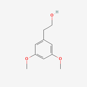 molecular formula C10H14O3 B1296192 2-(3,5-Dimethoxyphenyl)ethanol CAS No. 7417-20-1