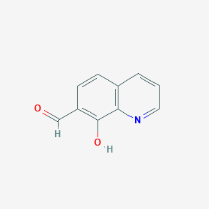 molecular formula C10H7NO2 B1296194 8-羟基喹啉-7-甲醛 CAS No. 5683-78-3