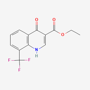 Ethyl 4-hydroxy-8-(trifluoromethyl)quinoline-3-carboxylate