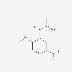molecular formula C9H12N2O2 B1296202 n-(5-Amino-2-methoxyphenyl)acetamide CAS No. 64353-88-4
