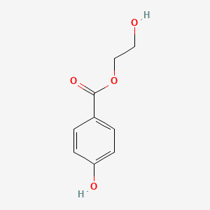 molecular formula C9H10O4 B1296203 2-Hydroxyethyl 4-hydroxybenzoate CAS No. 2496-90-4