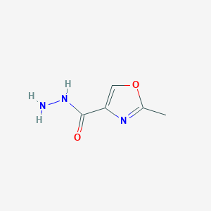 molecular formula C5H7N3O2 B1296204 2-Methyloxazole-4-carbohydrazide CAS No. 500341-65-1