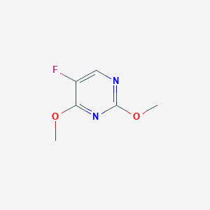 molecular formula C6H7FN2O2 B1296208 5-Fluoro-2,4-dimethoxypyrimidine CAS No. 4330-22-7