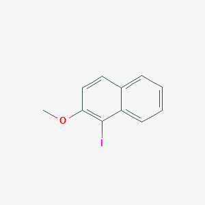 molecular formula C11H9IO B1296216 1-Iodo-2-methoxynaphthalene CAS No. 32721-21-4