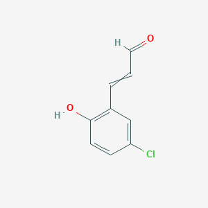 molecular formula C9H7ClO2 B1296218 3-(5-Chloro-2-hydroxyphenyl)prop-2-enal 