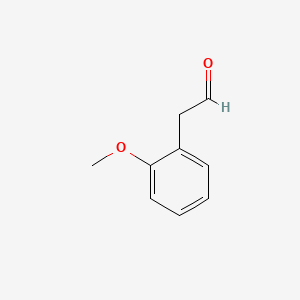 molecular formula C9H10O2 B1296219 (2-Methoxyphenyl)acetaldehyde CAS No. 33567-59-8