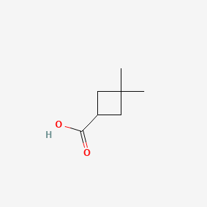molecular formula C7H12O2 B1296224 3,3-Dimethylcyclobutanecarboxylic acid CAS No. 34970-18-8