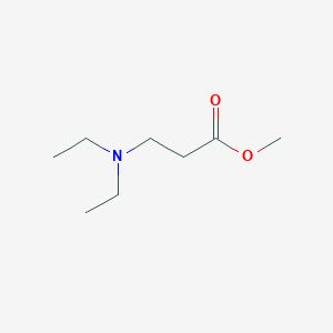 molecular formula C8H17NO2 B1296233 Methyl 3-(diethylamino)propanoate CAS No. 5351-01-9