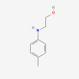 molecular formula C9H13NO B1296238 2-[(4-Methylphenyl)amino]ethanol CAS No. 2933-74-6
