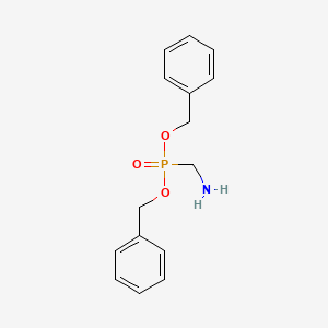 molecular formula C15H18NO3P B12962437 Dibenzyl (aminomethyl)phosphonate 