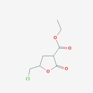 Ethyl 5-(chloromethyl)-2-oxotetrahydrofuran-3-carboxylate