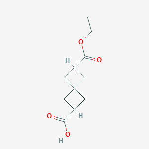 6-(Ethoxycarbonyl)spiro[3.3]heptane-2-carboxylic acid