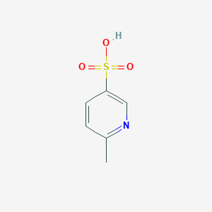 molecular formula C6H7NO3S B1296264 6-Methylpyridine-3-sulfonic acid CAS No. 4808-69-9