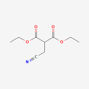 molecular formula C9H13NO4 B1296266 Diethyl 2-(cyanomethyl)malonate CAS No. 17109-93-2