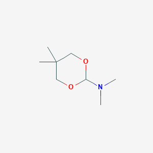 molecular formula C8H17NO2 B1296269 n,n,5,5-Tetramethyl-1,3-dioxan-2-amine CAS No. 62999-86-4