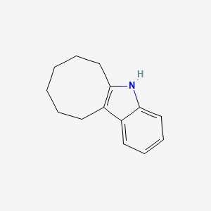 molecular formula C14H17N B1296270 6,7,8,9,10,11-hexahydro-5H-cycloocta[b]indole CAS No. 22793-63-1