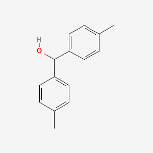 molecular formula C15H16O B1296281 4,4'-二甲基二苯甲醇 CAS No. 885-77-8
