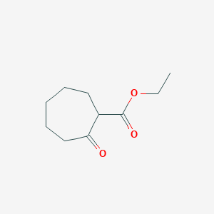 molecular formula C10H16O3 B1296283 Ethyl 2-oxocycloheptanecarboxylate CAS No. 774-05-0