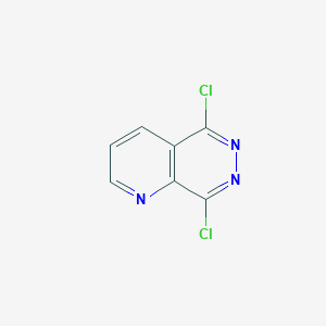 molecular formula C7H3Cl2N3 B1296284 5,8-Dichloropyrido[2,3-d]pyridazine CAS No. 703-33-3