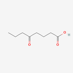 molecular formula C8H14O3 B1296286 5-Oxooctanoic acid CAS No. 3637-14-7