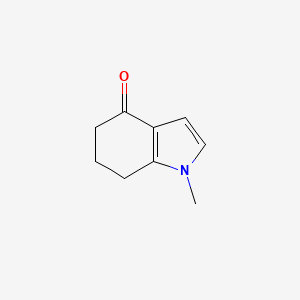 molecular formula C9H11NO B1296288 1-Methyl-6,7-dihydro-1H-indol-4(5H)-one CAS No. 51471-08-0