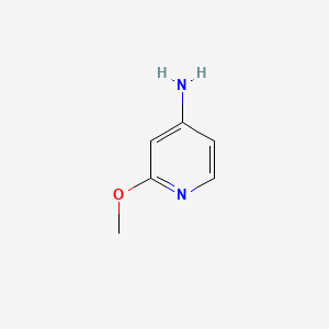 molecular formula C6H8N2O B1296289 4-Amino-2-methoxypyridine CAS No. 20265-39-8