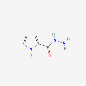 molecular formula C5H7N3O B1296291 1h-Pyrrole-2-carbohydrazide CAS No. 50269-95-9