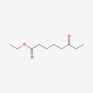 molecular formula C10H18O3 B1296300 Ethyl 6-oxooctanoate CAS No. 4233-58-3