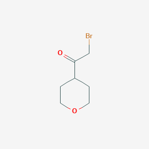 2-Bromo-1-(oxan-4-yl)ethan-1-one
