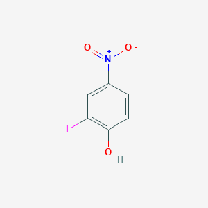 molecular formula C6H4INO3 B1296312 2-Iodo-4-nitrophenol CAS No. 89487-91-2