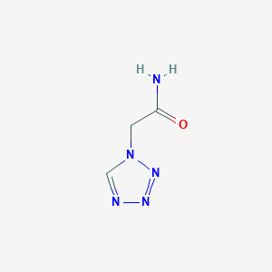 molecular formula C3H5N5O B1296314 2-(1h-Tetrazol-1-yl)acetamide CAS No. 26476-16-4